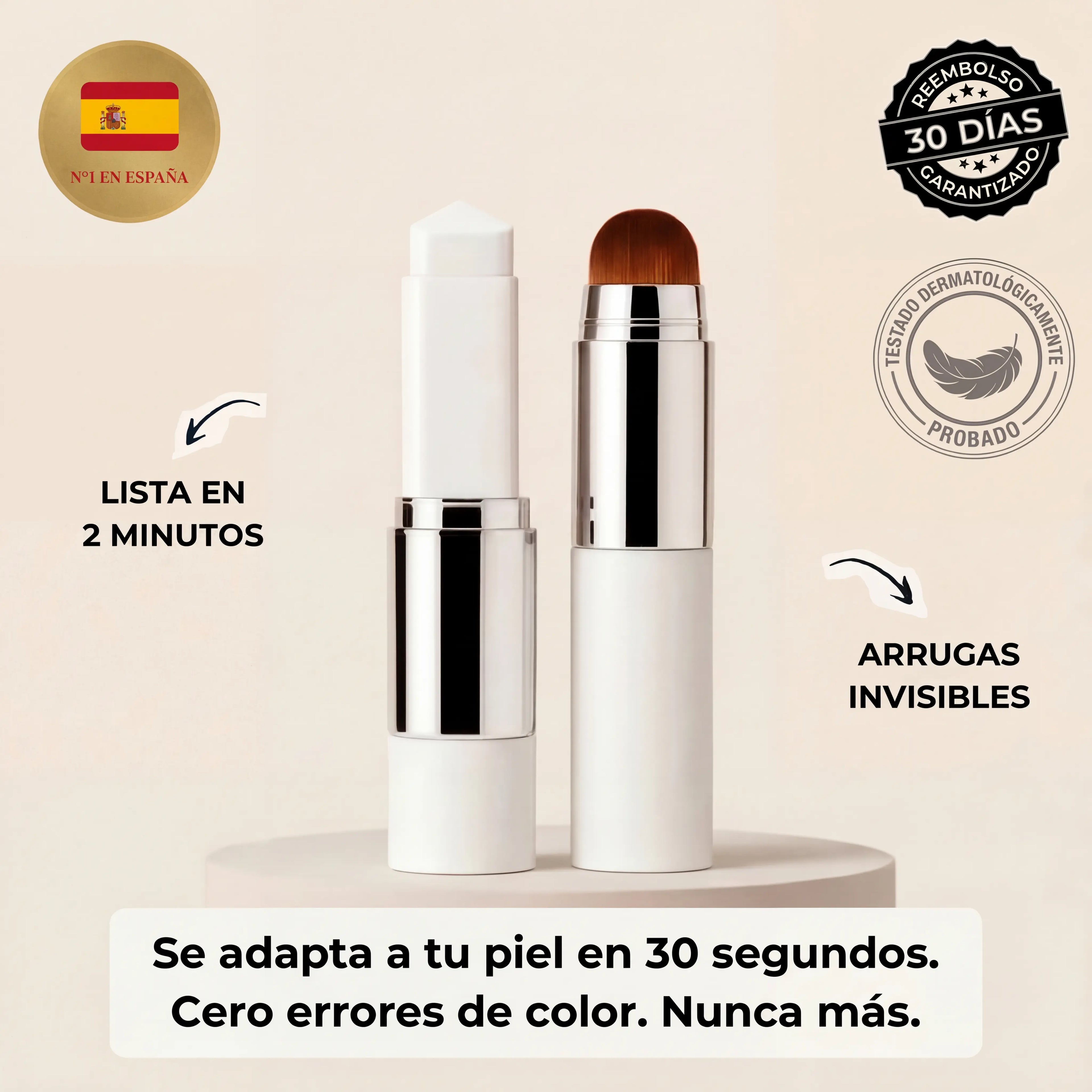 Fondo de Maquillaje 2 en 1